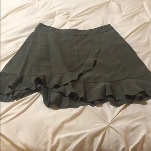 Olive Green Skirt! Worn only 3 times!